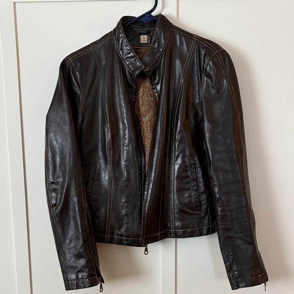 Wilsons Leather Rich Brown Jacket